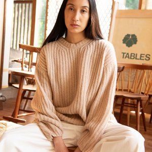 Shaina Mote Fisherman Sweater Size XS/S